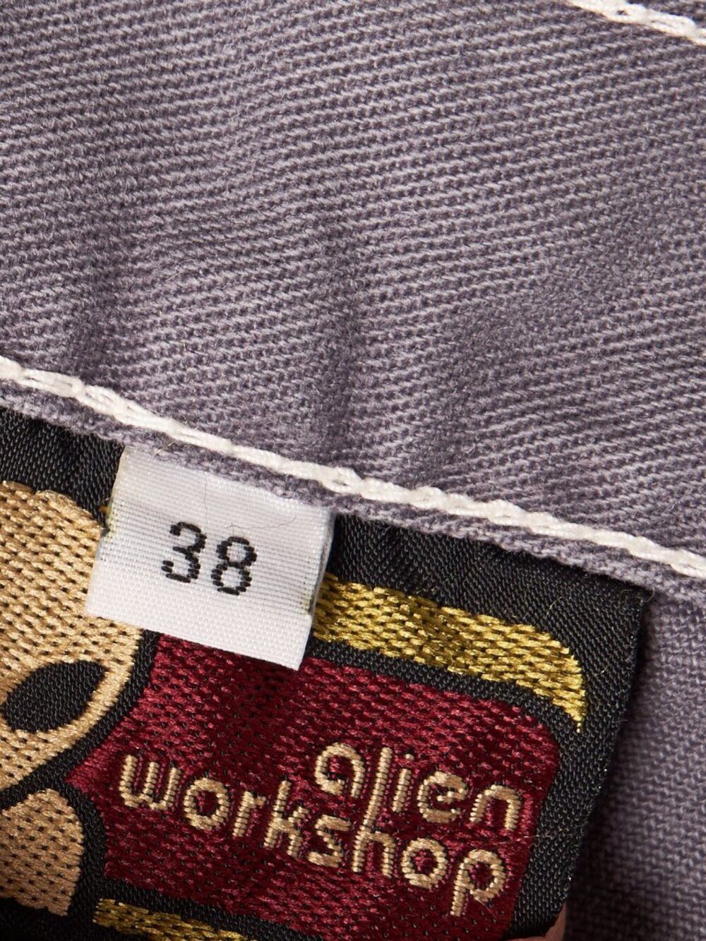 1990s Gray Alien Workshop Jeans Baggy Cargo Pants